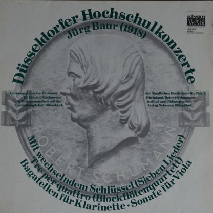 Schwann Musica Mundi VMS 2043 - Düsseldorfer Hochschulkonzerte /