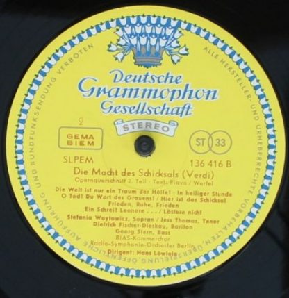 Deutsche Grammophon 136 416 SLPEM - Die Macht Des Schicksals - Image 4