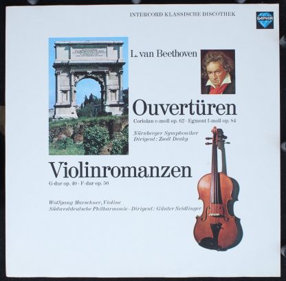 Saphir INT 120.831 - Ouvertüren, Violinromanzen
