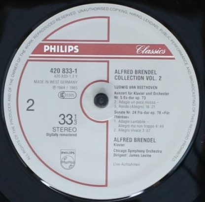 Philips Classics 420 833-1 - Klavierkonzert Nr. 5 Es-Dur Op. 73 - Image 4