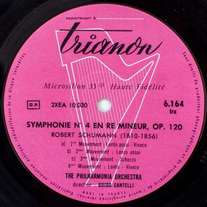 Trianon TRX 6164 - Symphonie Nº 4 "Italienne", Op. 90 / Symphoni - Image 3