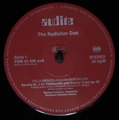 Audite FSM 43 408 - Sonaten Für Violoncello Und Klavier - Image 3