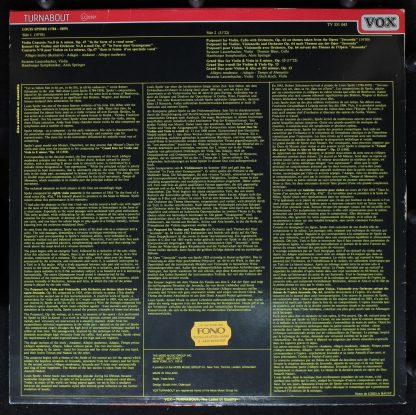 VOX (6) TV 331 043 - Violin Concerto No. 8 In A Minor, Op. 47, P - Image 2