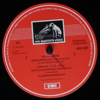 His Master's Voice ASD 3429 - Bachianas Brasileiras No 3 - Momop - Image 4