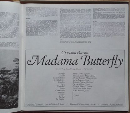 Angel Records SAN 184/86 W - Madama Butterfly - Image 3