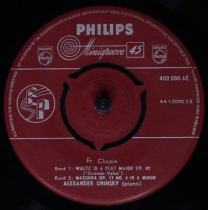 Philips 400 000 A E - Chopin - Image 4