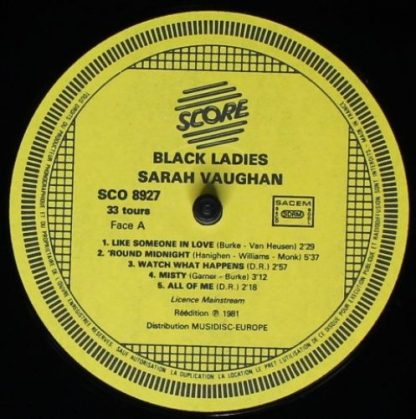 Score SCO 8612 - Black Ladies - Image 3
