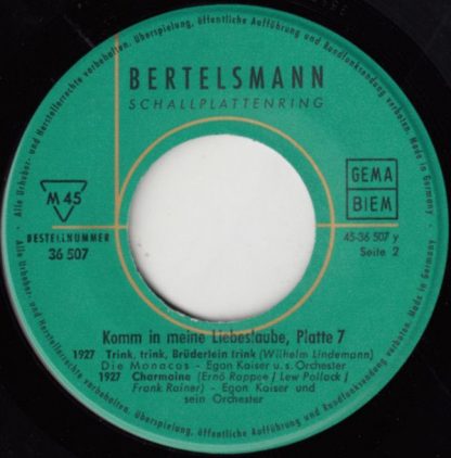 Bertelsmann Schallplattenring 36 507 - Die Schönsten Schlager De - Image 4