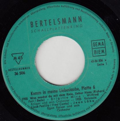 Bertelsmann Schallplattenring 36 506 - Die Schönsten Schlager De - Image 3