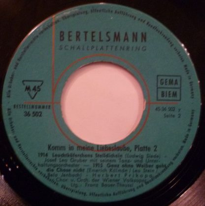 Bertelsmann Schallplattenring 36 502 - Die Schönsten Schlager De - Image 3