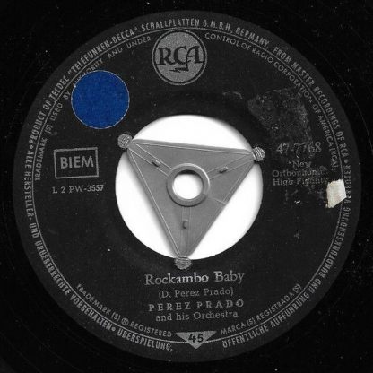 RCA 47-7768 - Oh, Oh, Rosie / Rockambo Baby - Image 2