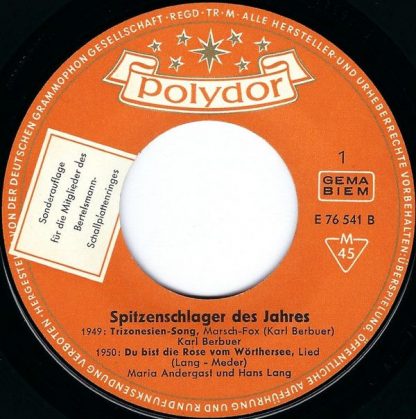 Polydor E 76 541 - Die Schönsten Schlager Der Letzten 50 Jahre - - Image 4