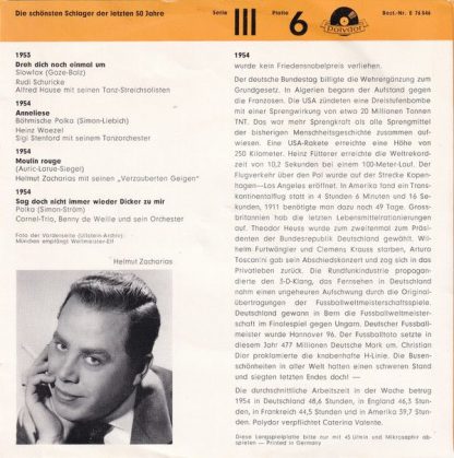 Polydor E 76 546 - Die Schönsten Schlager Der Letzten 50 Jahre - - Image 2