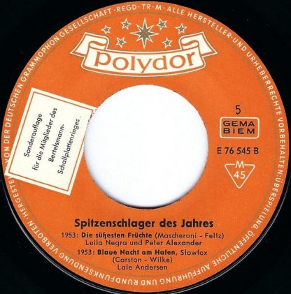 Polydor E 76 545 - Die Schönsten Schlager Der Letzten 50 Jahre - - Image 4