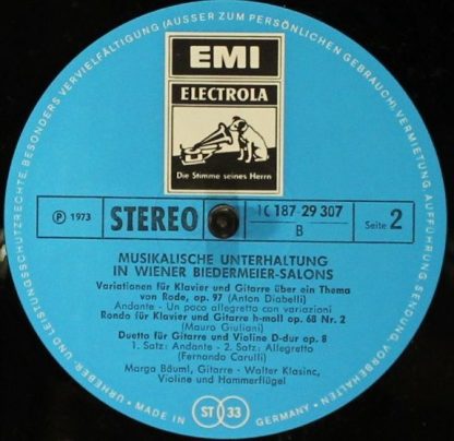 EMI Electrola C 187-29307/08 - Musikalische Unterhaltung In Wien - Image 6