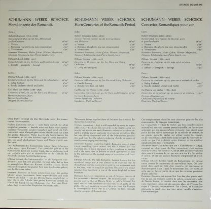 MPS MPS 168.015 - Hornkonzerte Der Romantik - Image 2