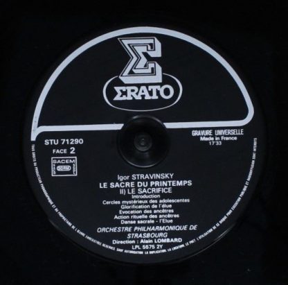 Erato STU 71290 - Le Sacre Du Printemps (The Rite Of Spring) - Image 6