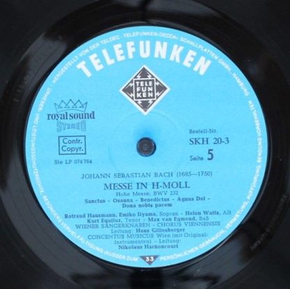 Telefunken 6.35019 FK - Messe In H-Moll - Image 11