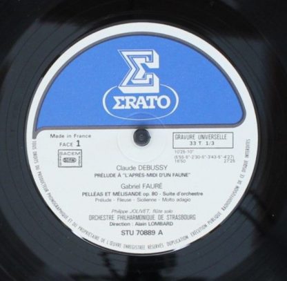 Erato STU 70889 - Quatre Chefs-D'Œuvre De La Musique Française - Image 5