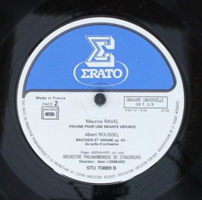 Erato STU 70889 - Quatre Chefs-D'Œuvre De La Musique Française - Image 6