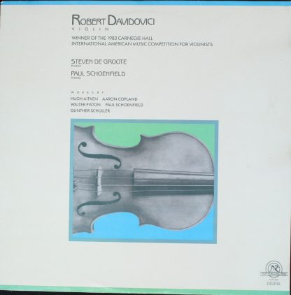 New World Records NW 334 - Works By: Hugh Aitken, Aaron Copland,