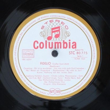Columbia 80 775 - Fidelio (Grosser Querschnitt) - Image 3