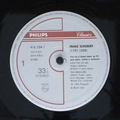 Philips 416234 - Trio Em Si Bemol Maior Op.99 - Image 3