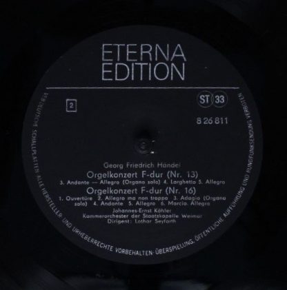 Eterna 8 26 811 - Orgelkonzerte Op. 4 Nr. 5 & 6 - Image 4