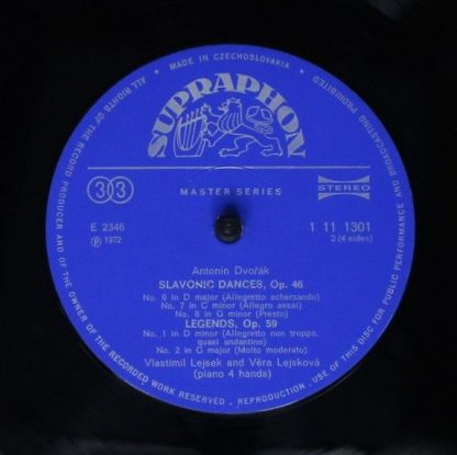Supraphon 1 11 1301 - Slavonic Dances 1-16 / Legends 1-4 - Image 6