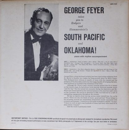 RCA Victor LSP-1731 - South Pacific & Oklahoma! - Image 2