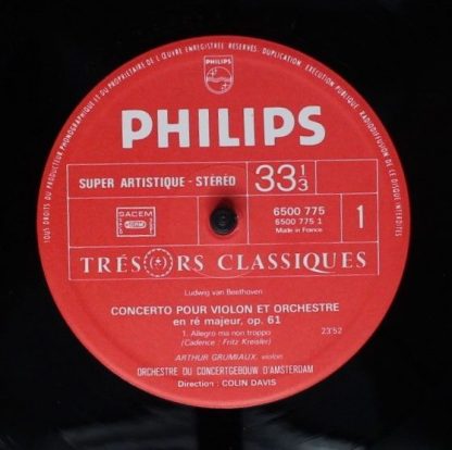 Philips 6500 775 - Concerto Pour Violon - Image 5