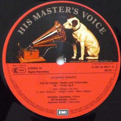 EMI 1C 067-46 682 T - Brahms - Klaviertrio H-Dur Op. 8 - Image 5