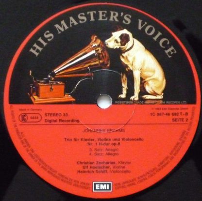 EMI 1C 067-46 682 T - Brahms - Klaviertrio H-Dur Op. 8 - Image 6