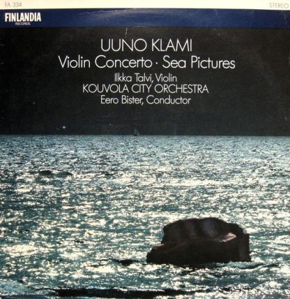 Finlandia Records FA 334 - Violin Concerto • Sea Pictures - Image 2