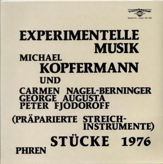 Colosseum Colos SM 630 - Experimentelle Musik: Stücke 1976
