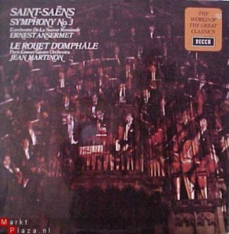 DECCA SPA 228 - Symphony No.3 In C Minor / Le Rouet D'Omphale