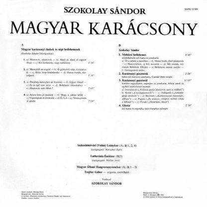Hungaroton SLPX 12399 - Magyar Karácsony - Image 4