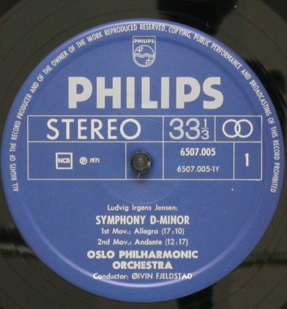 Philips 6507 005 - Symphony D-Minor / Japanischer Frühling - Image 3
