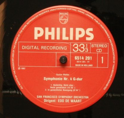 Philips 6514 201 - Symphony No. 4 - Image 3