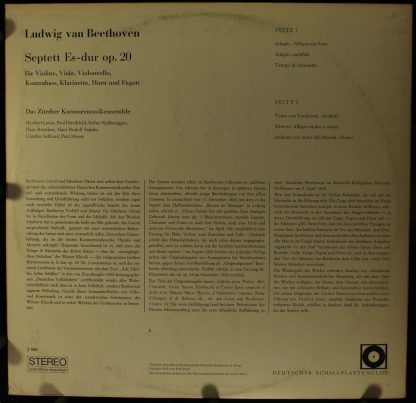 Deutscher Schallplattenclub J 081 - Septett In Es~Dur Op.20 - Image 2