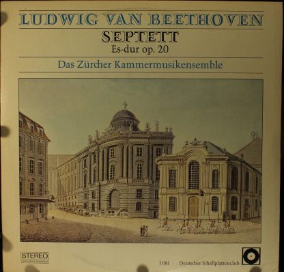Deutscher Schallplattenclub J 081 - Septett In Es~Dur Op.20