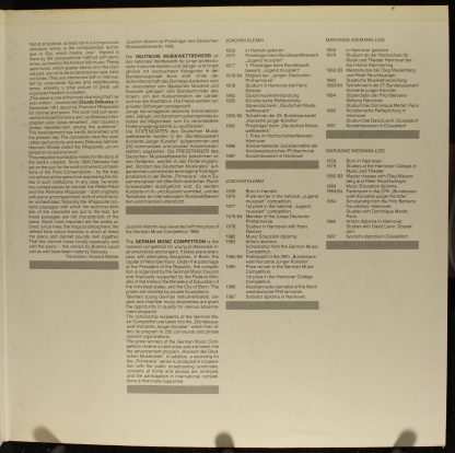 Deutsche Harmonia Mundi DMR 2030 D - Sonate Nr. 1 F-Moll Op. 120 - Image 3