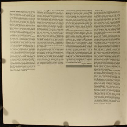 Deutsche Harmonia Mundi DMR 2030 D - Sonate Nr. 1 F-Moll Op. 120 - Image 4