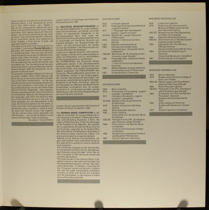 Deutsche Harmonia Mundi DMR 2030 D - Sonate Nr. 1 F-Moll Op. 120 - Image 3