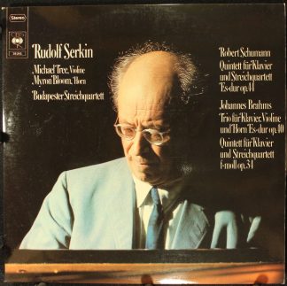 CBS 78215 - Quintett Für Klavier Und Streichquartett / Trio Für