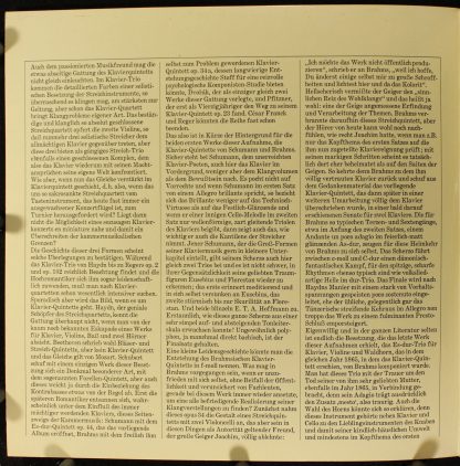 CBS 78215 - Quintett Für Klavier Und Streichquartett / Trio Für - Image 3