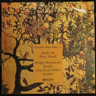 Claves D 705 - «Sweeter Than Roses ...» Lieder Von Henry Purcell