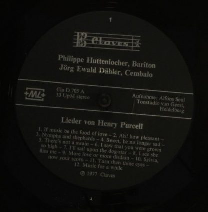 Claves D 705 - «Sweeter Than Roses ...» Lieder Von Henry Purcell - Image 3