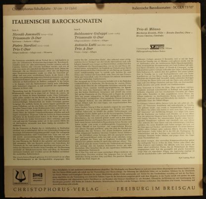 Christophorus SFGLP 78214 - Italienische Barock Sonaten - Image 2