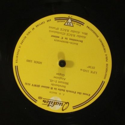 Qualiton LPX 1142 - Cymbalo Recital - Image 3